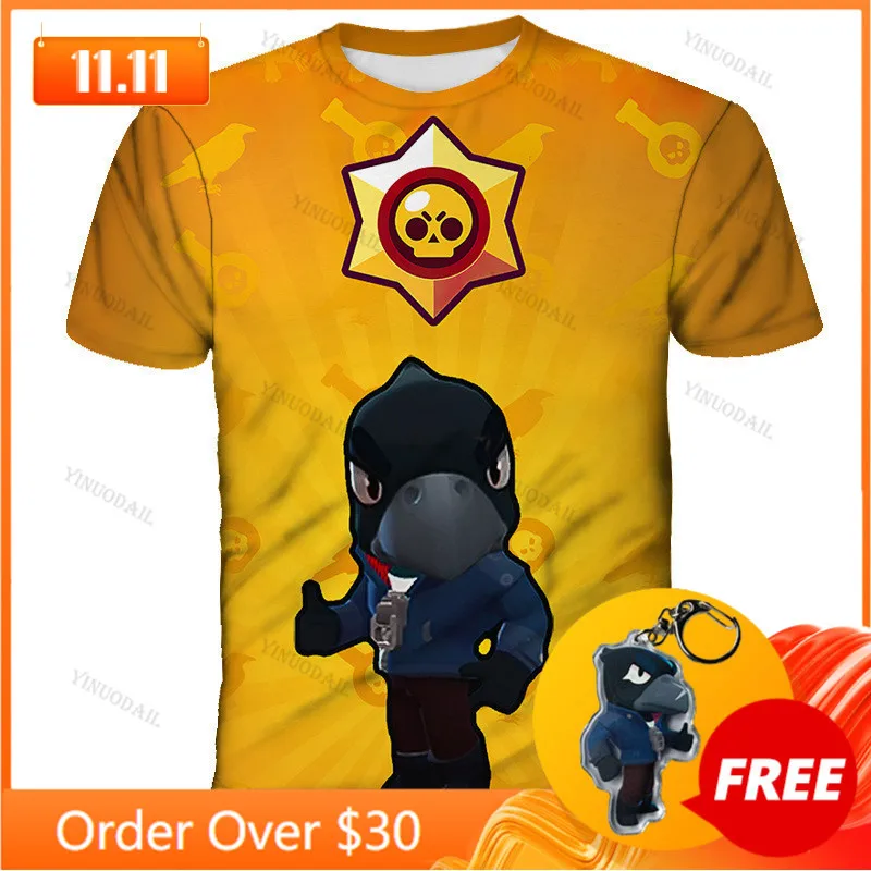 

Kids Tops Men 2021 Boys Girls MAX Nita Crow Shoot Game 3D Print T-shirt Shirts Clothing Cute T-shirts