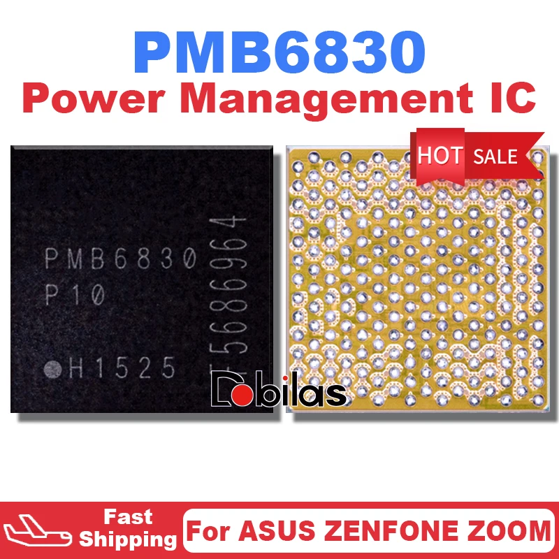 

5Pcs/Lot PMB6830 6830 Power IC BGA For ASUS ZENFONE ZOOM PM IC PMIC Power Management Supply Chip Integrated Circuits Chipset