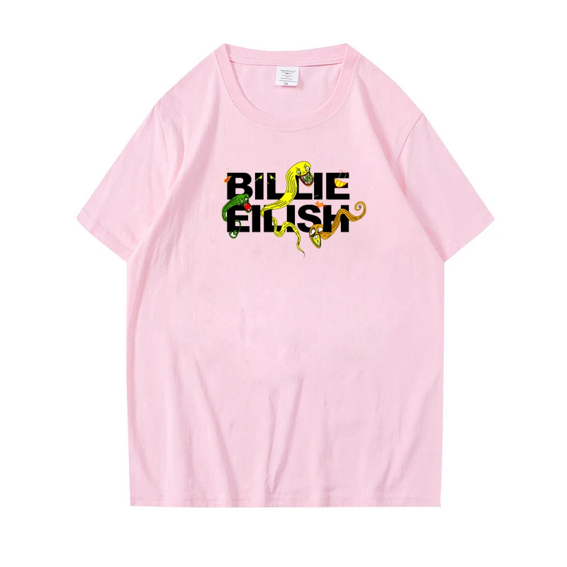 

2021 new summer men and women couple T-shirt casual letters animal cartoon printing fashion vitality cotton material short sleev