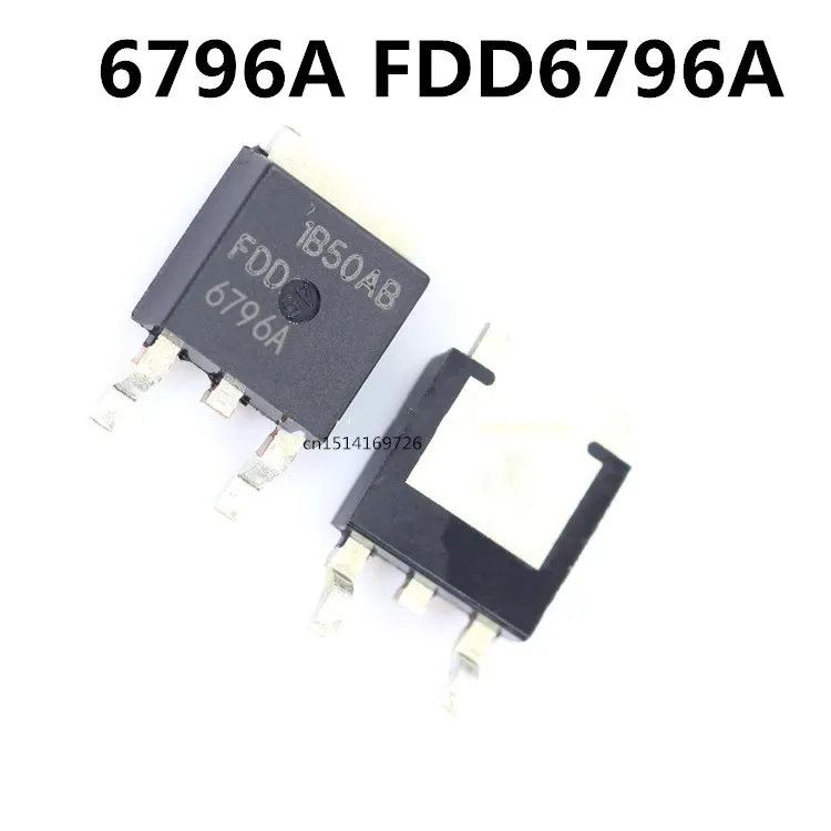Оригинальный Новый 5 шт./6796A FDD6796A 40A/25V TO-252 | Электронные компоненты и