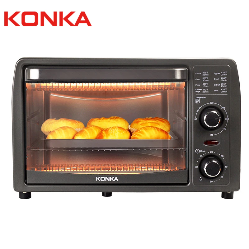 Электрическая духовка KONKA многофункциональная Жаровня из нержавеющей стали с
