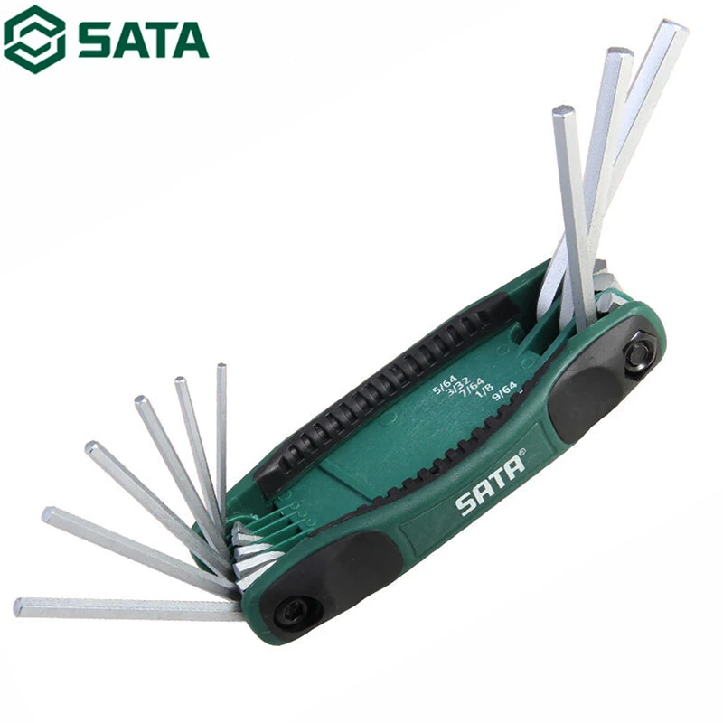 SATA Imperial Набор шестигранных ключей ремонт велосипеда инструмент шестисторонний шестигранный комбинированный гаечный ключ 09122