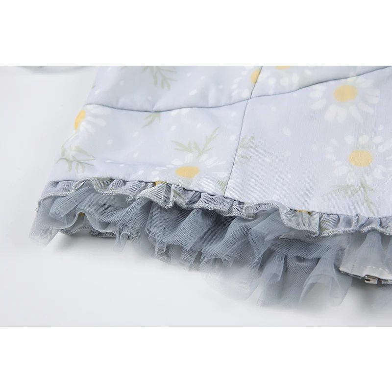 

2021 Summer Daisy Embroidery Mesh T-shirt Women Sexy Slim Backless Sleeveless Ladies Off Shoulder Crop Tops E Girl Clothes