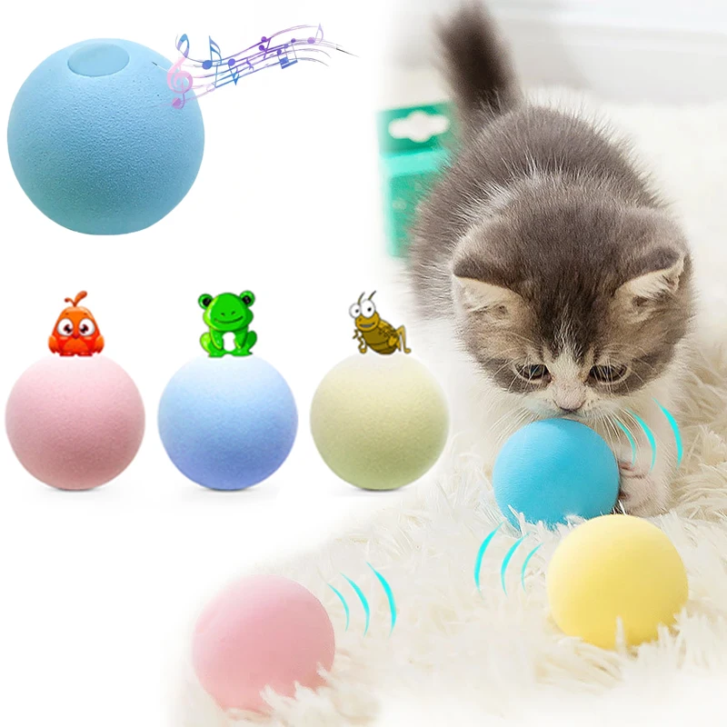 flippy fish cat toy Smart Cat Toys Interactive Ball Catnip Cat Training Toy Pet Playing Ball Pet Squeaky Supplies Products Toy for Cats Kitten Kitty lamb chop dog toy