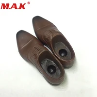 16 scale mens man male boy brown leather shoes boots models fit for 12 male action figure body accessory