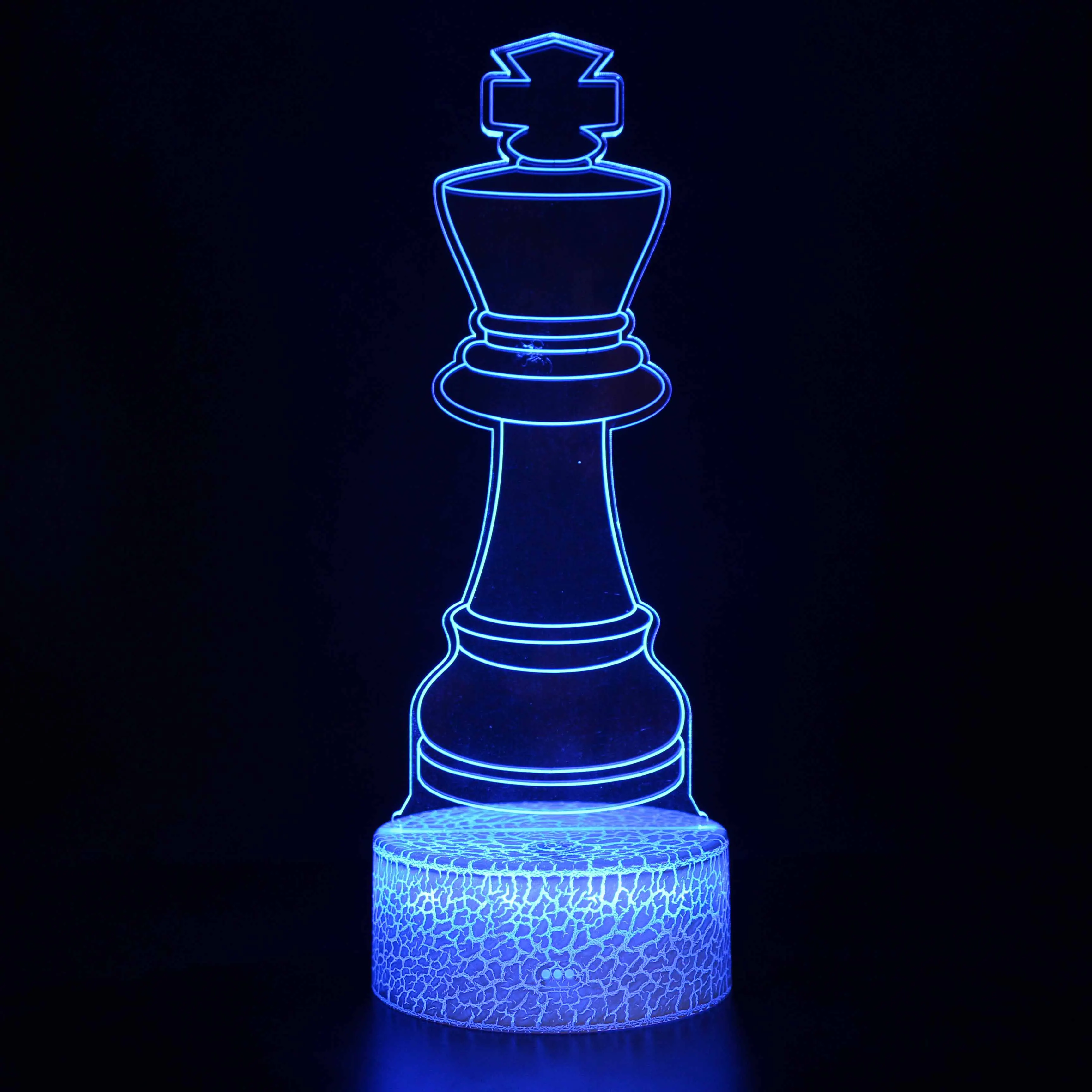 Ночники светодиодные новинка 3D лампа милая игрушка подарок 7 цветов абстрактная