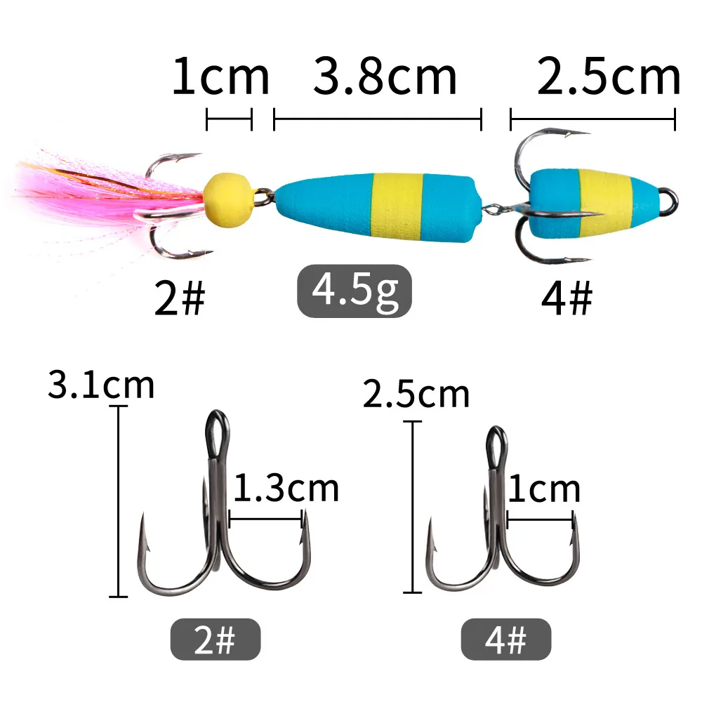 FISH KING Mandula Hot Sale Fishing Lure Soft Lures Foam Bait Swimbait Wobbler Bass Pike Insect Artificial Baits Pesca | Спорт и
