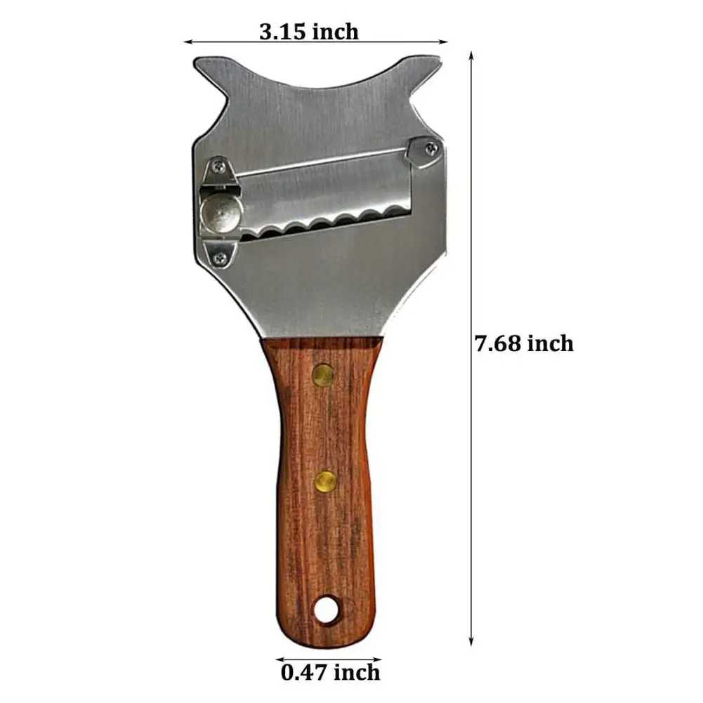 Профессиональная Регулируемая шоколадная бритва из нержавеющей стали кухонные