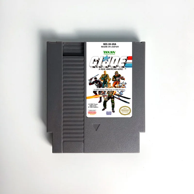 

G.I. Игровой картридж Joe- A Real American Hero для консоли NES, 72 контакта, 8 бит