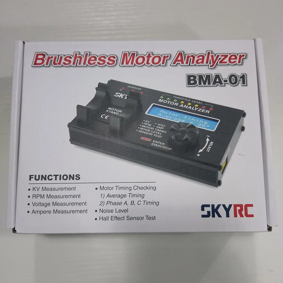 SKYRC BL моторный анализатор сенсор меньше бесщеточный двигатель KV значение