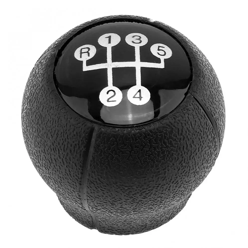 5 скоростей ABS пластик черный автомобиль ручной рычаг переключения передач Ручка