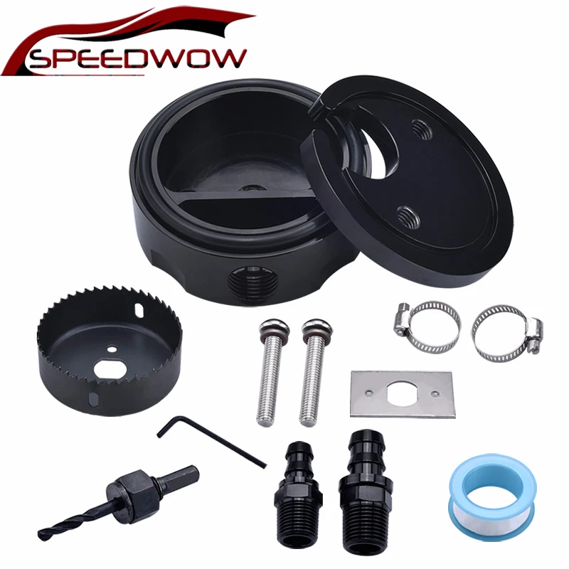 Алюминиевый топливный бак SPEEDWOW комплект картера для дизельного газа FASS AirDog Fuelab