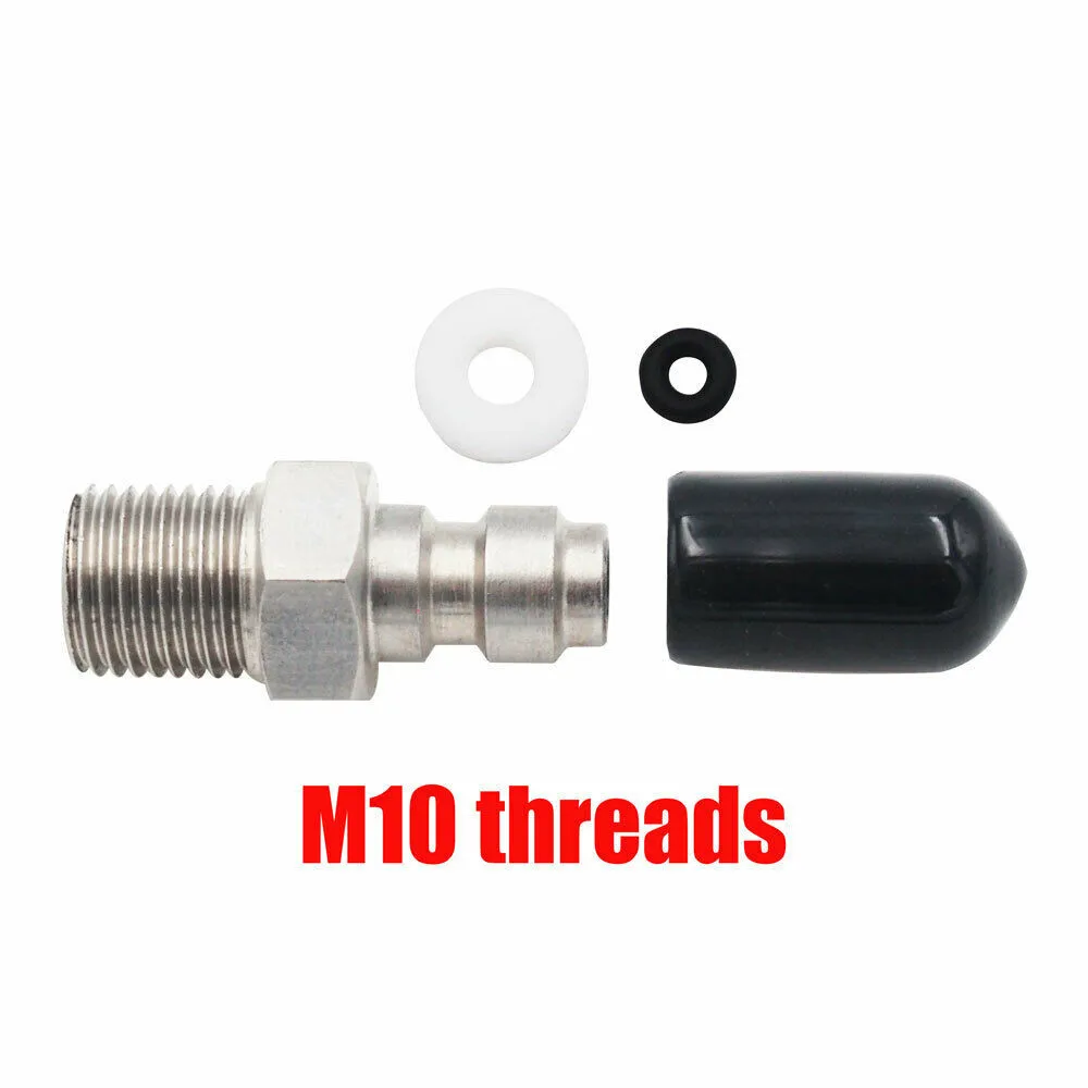 PCP 8 мм штекерное быстрое соединение с головкой 1/8 NPT 1/8BSPP M10 M8 односторонняя