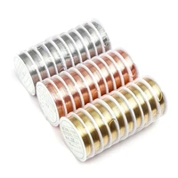 30 rolls jewelry wire for jewelry making 18 gauge jewelry craft wire copper wire for jewelry making supplies and craft