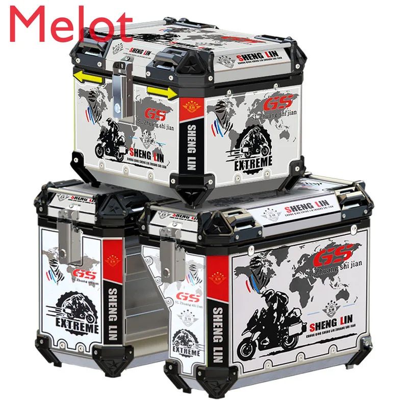 

Motorcycle Aluminum Alloy Side Box F750gs/F850gsadv/Waterbird R1250gs Tail Box Special Three Boxes