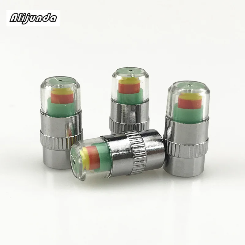 Автомобильная Беспроводная Крышка давления в шинах визуальная крышка клапана