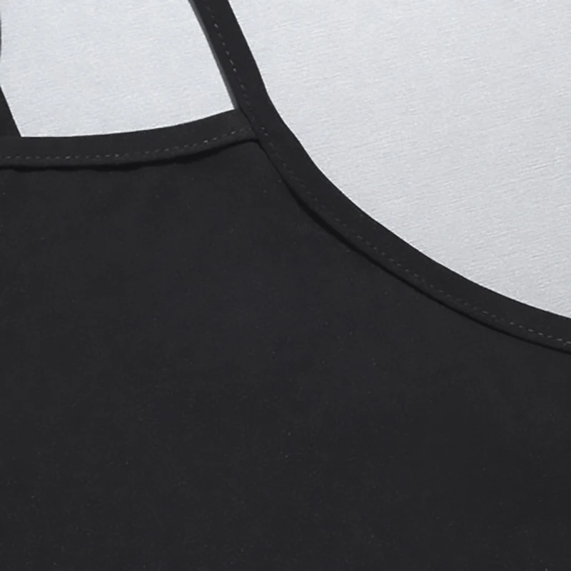 

[EAM] 2021 New Spring Autumn High Waist Bruef Strap Black Big Size Loose Wide Leg Pants Women Jumpsuit Fashion Tide JR710