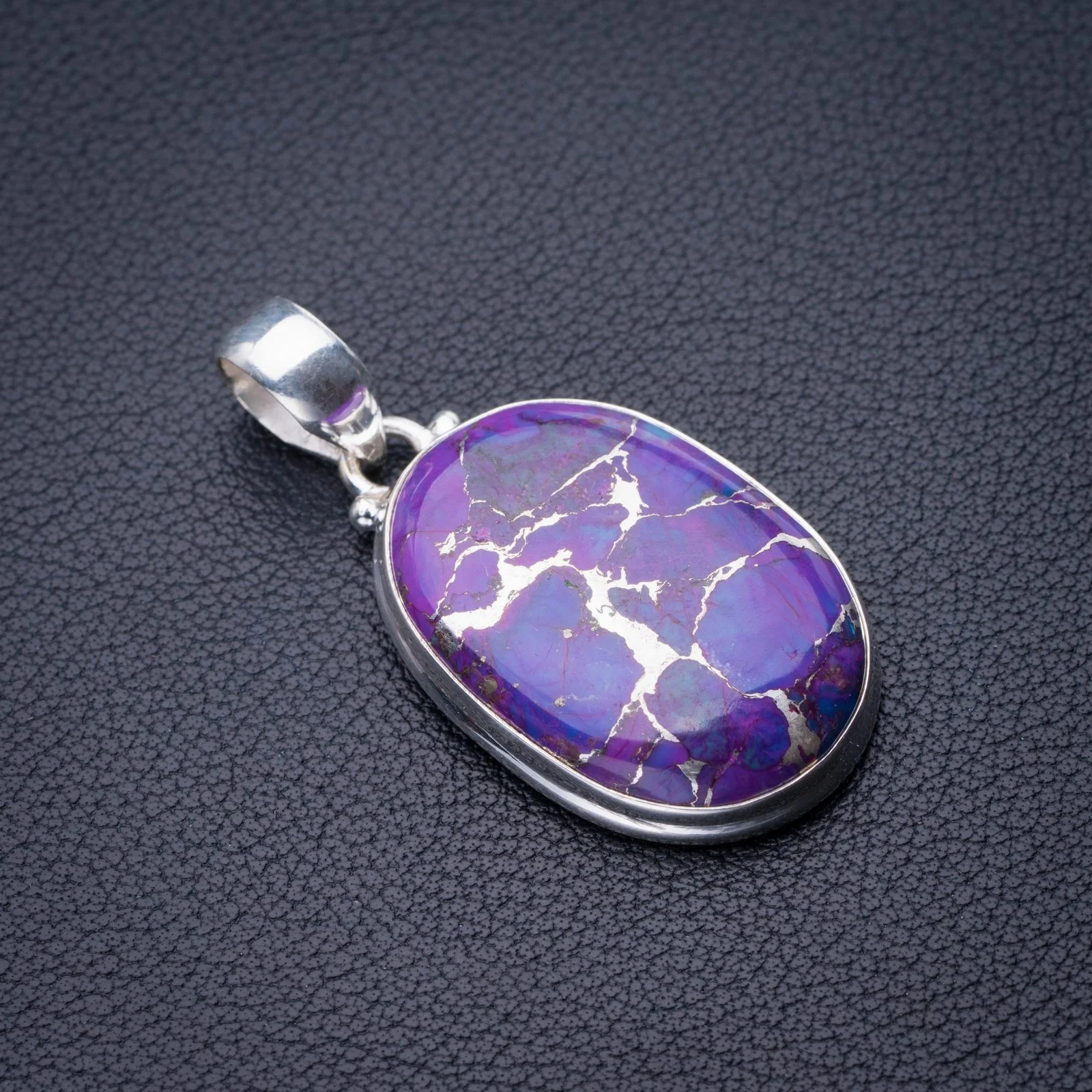 

Подвеска из серебра медные бирюзовые пробы 925 пробы ручной работы StarGems Natural D9650 1,75