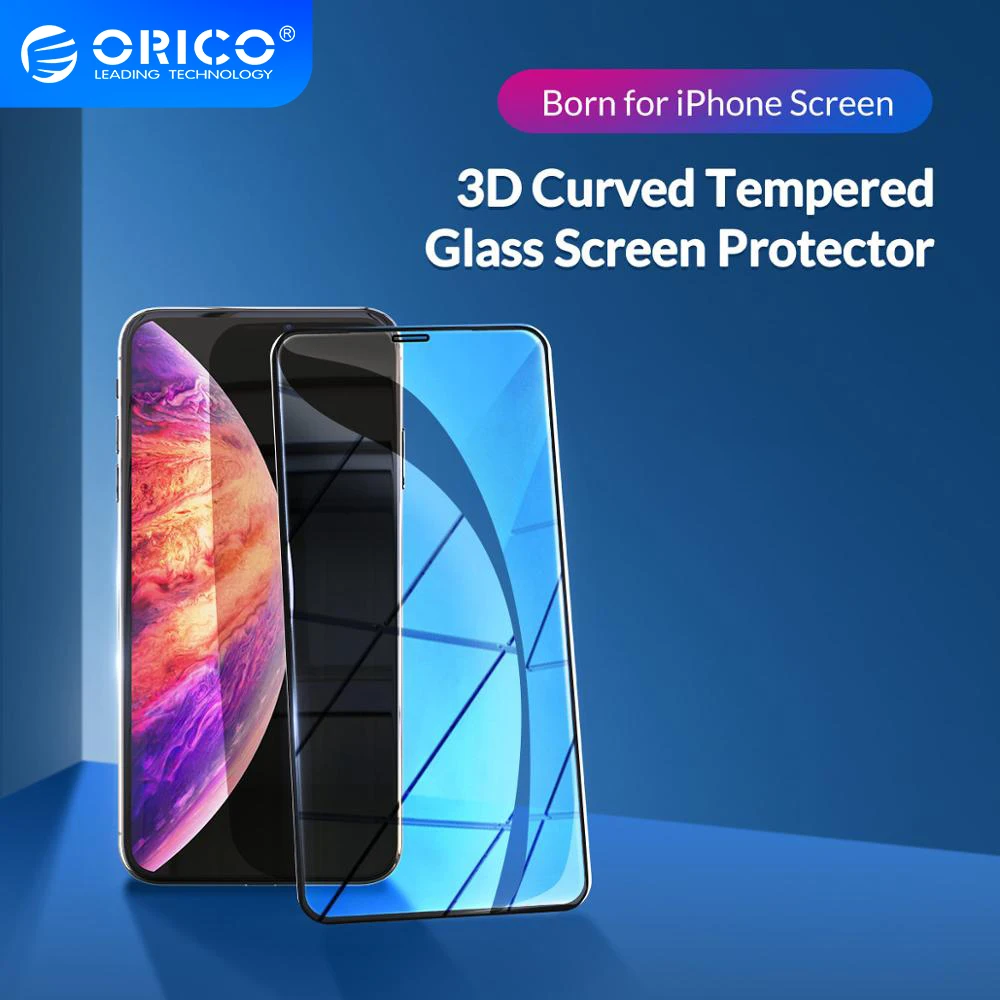 Закаленное стекло ORICO для iphone X XS XR закаленное защитное Max|Защитные стёкла и плёнки