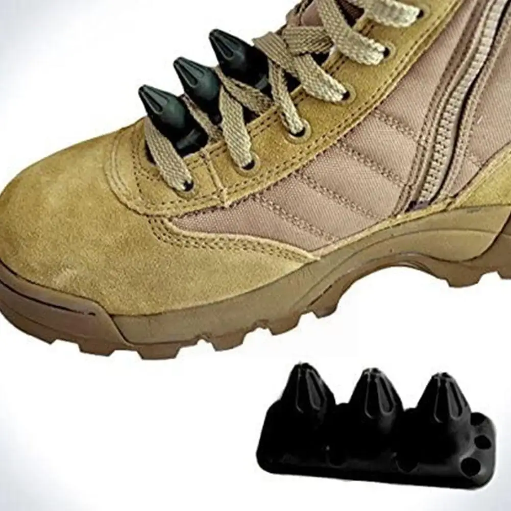 

1pc Edc Outdoor Security Spike On Shoes Tools Tactical Tool Spike Boot Studs Shoe Weapon Buckle Tactical S6v8