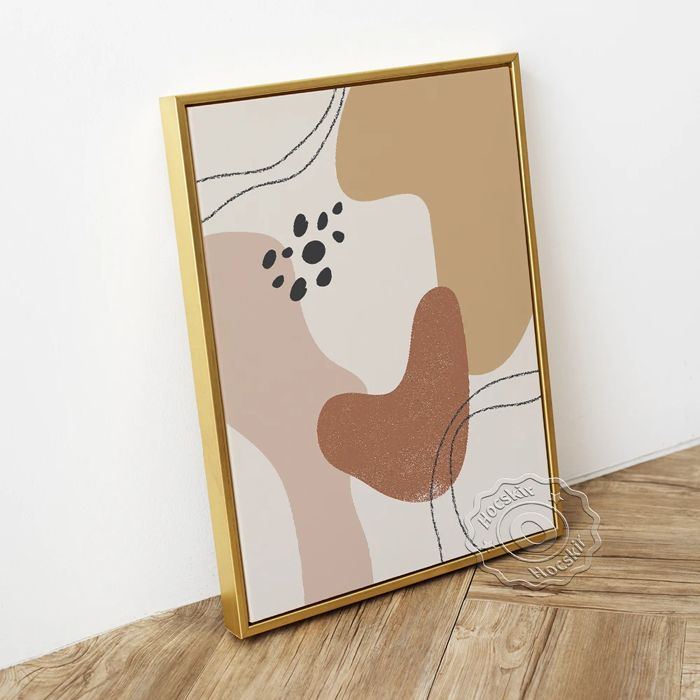 Абстрактные формы Терра художественные принты плакаты минимализм земные