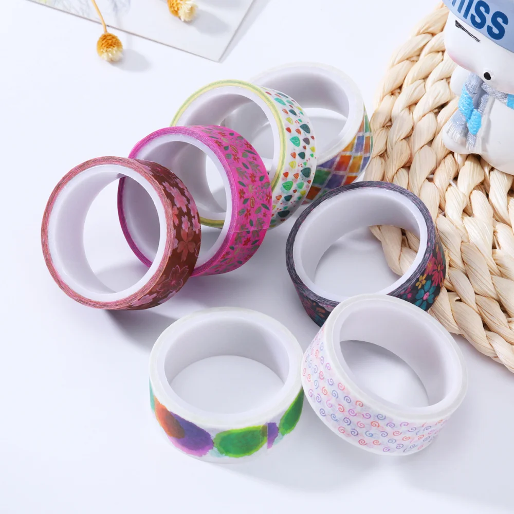 

NUOLUX 40 Rolls Pattern Decorative Tape Washi Masking Tape for Scrapbook DIY Crafts Gift Wrapping Collection x 1.5cm