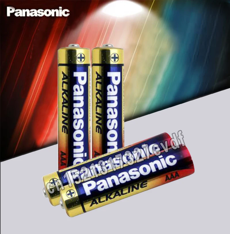 Оригинальные оригинальные щелочные батареи Panasonic 1 5 в AAA 16 шт./лот батарея для