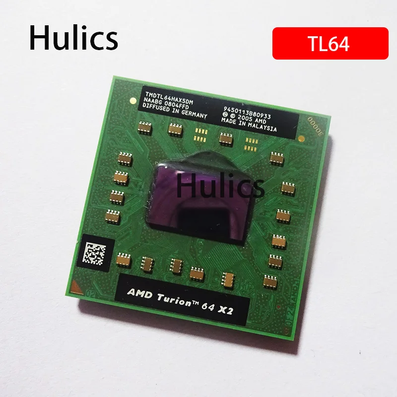 Hulics AMD Turion 64 X2 мобильный TL TMDTL64HAX5DM TMDTL64HAX5DC 2 ГГц/разъем S1(S1G1)/двухъядерный ноутбук