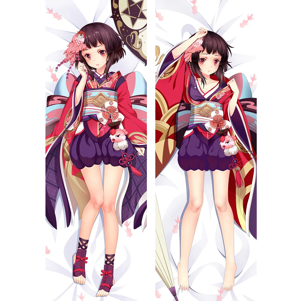 

Мультяшная игра Dakimakura Onmyoji Kagura Kachofuugetsu Youtouhime, наволочка, симпатичная наволочка персонажа Galgame, на заказ