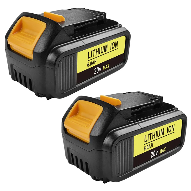Bonacell 2 шт. 6000 мАч DCB200 батарея для электроинструмента Dewalt DCB181 DCB182 DCB204 DCB201
