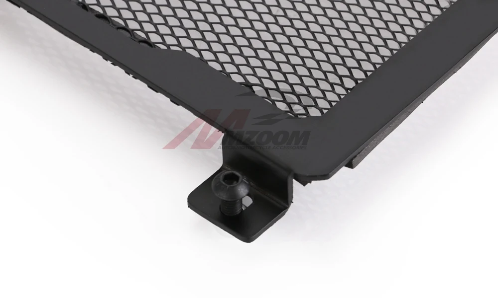 BLACK Motorcycle Radiator Guard Grille Oil Cooler Cover Street Bike Racing For KAWASAKI Z650 NINJA650 NINJA 650