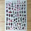 Новые модные стильные японские наклейки для ногтей сделай сам тонкие светильник