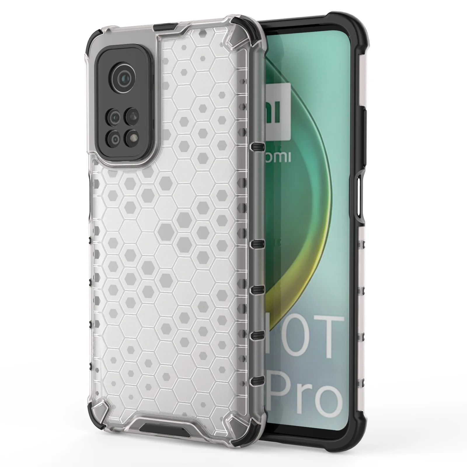Противоударный чехол для Xiaomi Mi 10T Pro POCO M3 X3 NFC гибридный жесткий прозрачный Redmi 8 8A 9