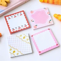 80 pages sticker paper office stationery small plan pocket notepad sticky notes creative self stick notes school supplies