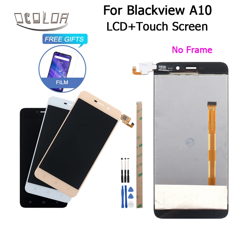 ocolor For Blackview A10 LCD Display and Touch Screen Assembly Replacement With Film + Tools +Adhesive | Мобильные телефоны и