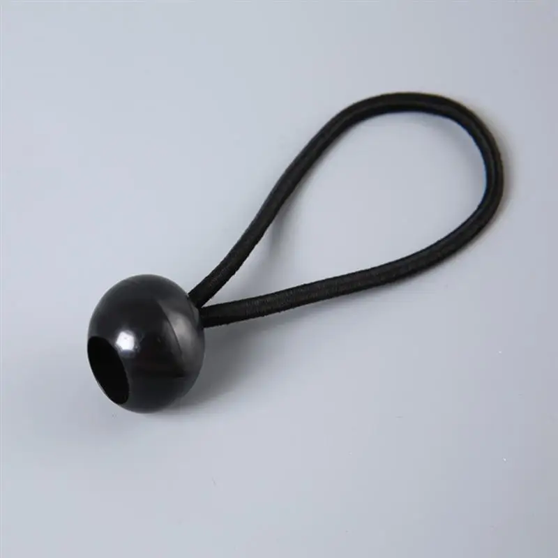 Эластичный шнур с черным шариком для завязывания 10 шт. багажа палатки и другие