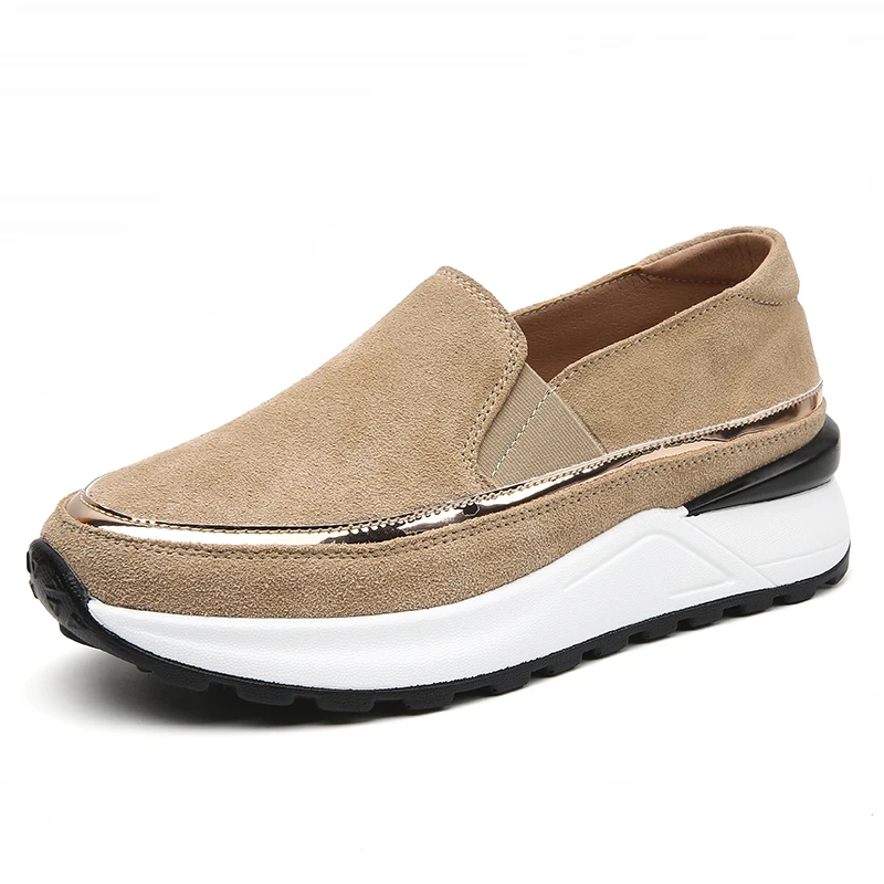 

One foot thick soled large women's single shoes mother's shoes women's shoes