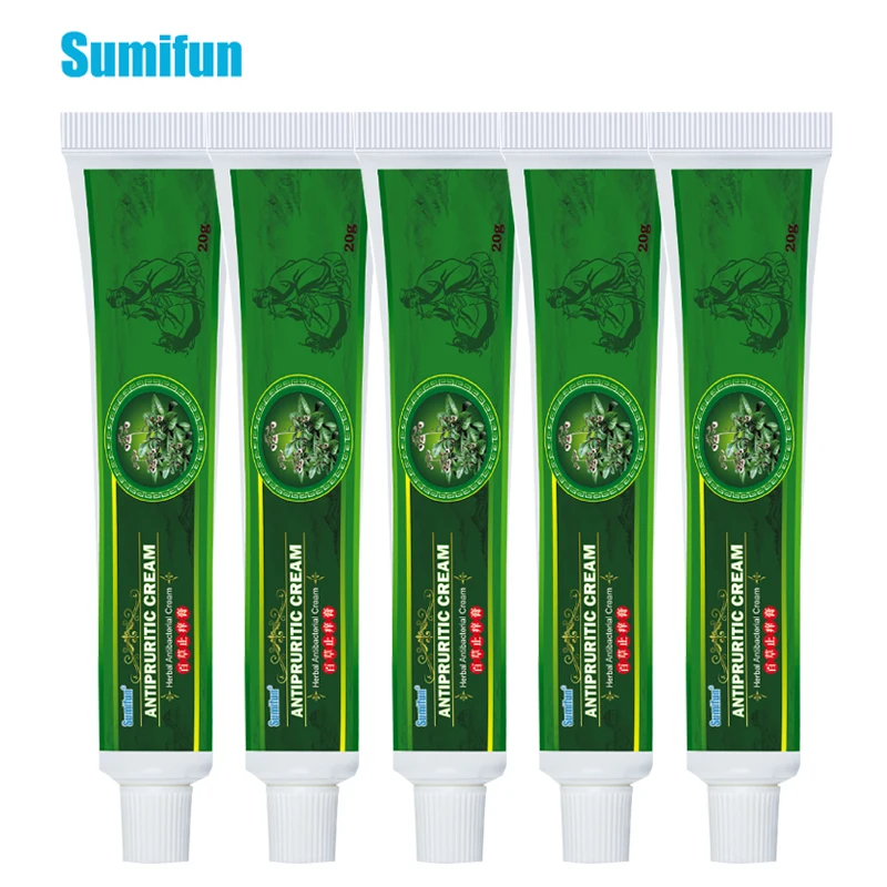 

5 шт., антибактериальный крем для ухода за кожей, экзема, псориаз, дерматит инфекцию грибков, D3005