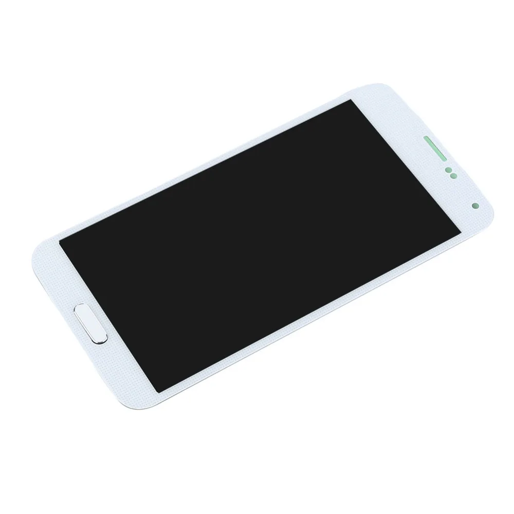 G900f ЖК-дисплей для SAMSUNG Galaxy S5 дисплей G900M G900A G900T G900FD ЖК-дисплей сенсорный экран дигитайзер кнопка для SAMSUNG s5 ЖК-дисплей