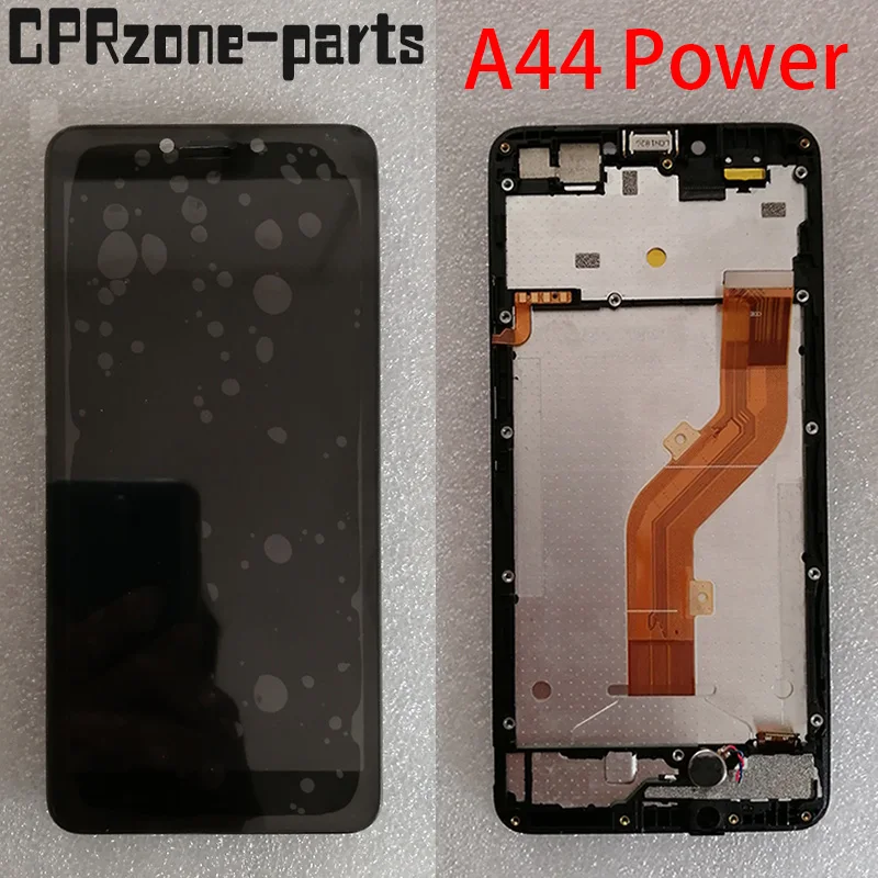ЖК дисплей 5 45 дюйма с рамкой для itel A44 Power сенсорный экран дигитайзером сенсорная