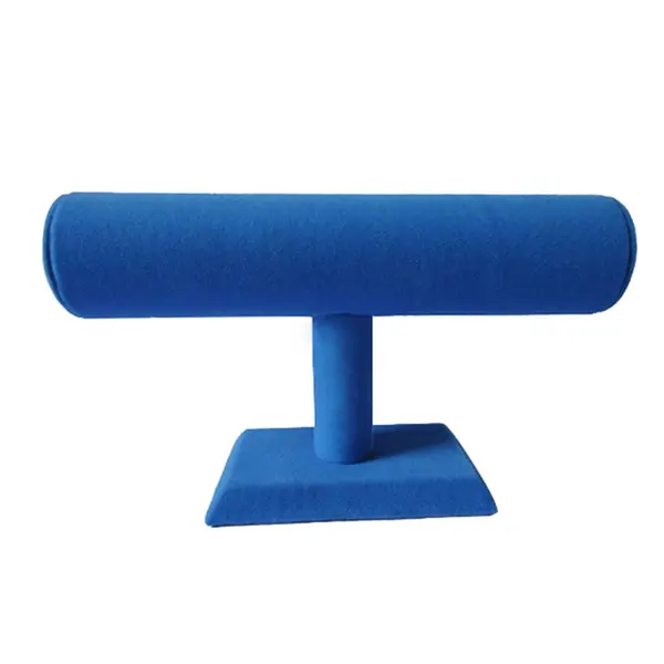 

Portable Velvet Bracelet Bangle Necklace Chain Watch T-Bar Organizer Rack Jewelry Display Stand Holder H9