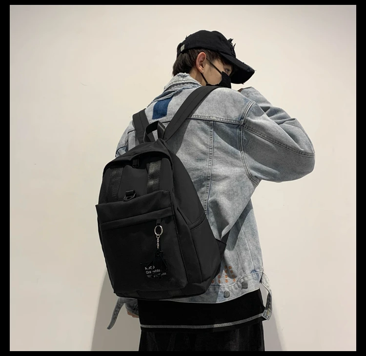 

BB890 2021 new Simple and stylish distribution box Backpack Korean Harajuku ulzzang high school student backpack