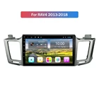 Автомобильный радиоплеер Android 10,0 для TOYOTA RAV4 2013-2018, автомобильный GPS-навигатор с Wifi, зеркальная связь, резервная камера, поддержка USB DVR