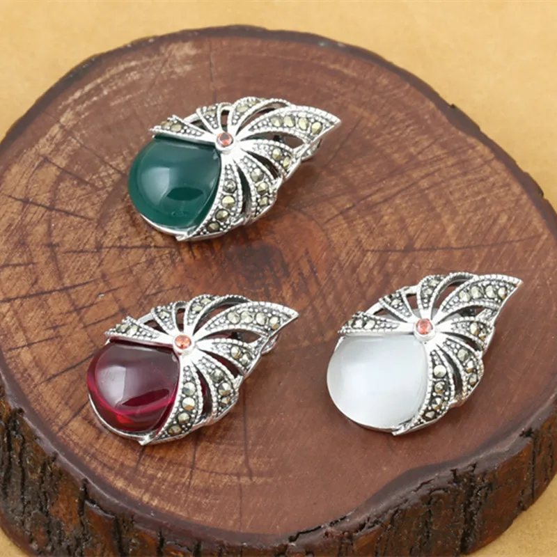 925 пробы серебряные ювелирные изделия ретро тайские мужские и женские модели Marksay