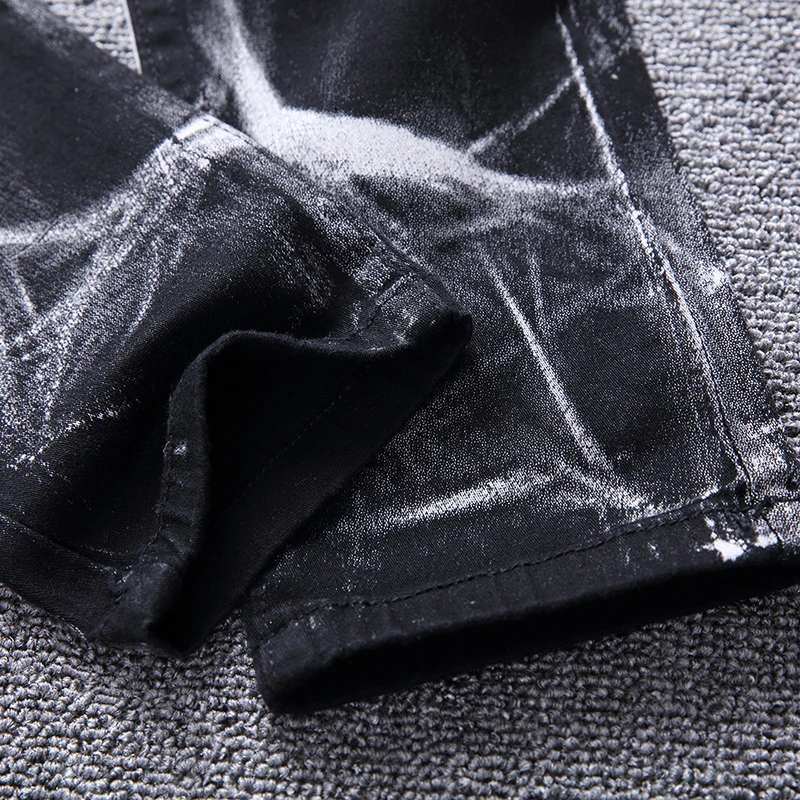 Новинка мужские джинсы в стиле пэчворк ретро брюки с рисунком льва классные