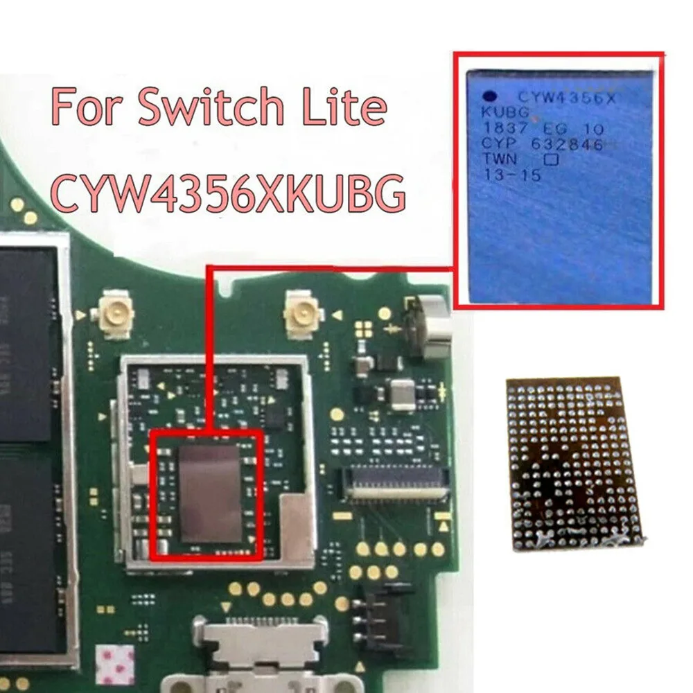 

Console Wlan WIFI Bluetooth BGA IC Chip CYW4356X for Nintendo Switch NS Lite Replacement Accessories