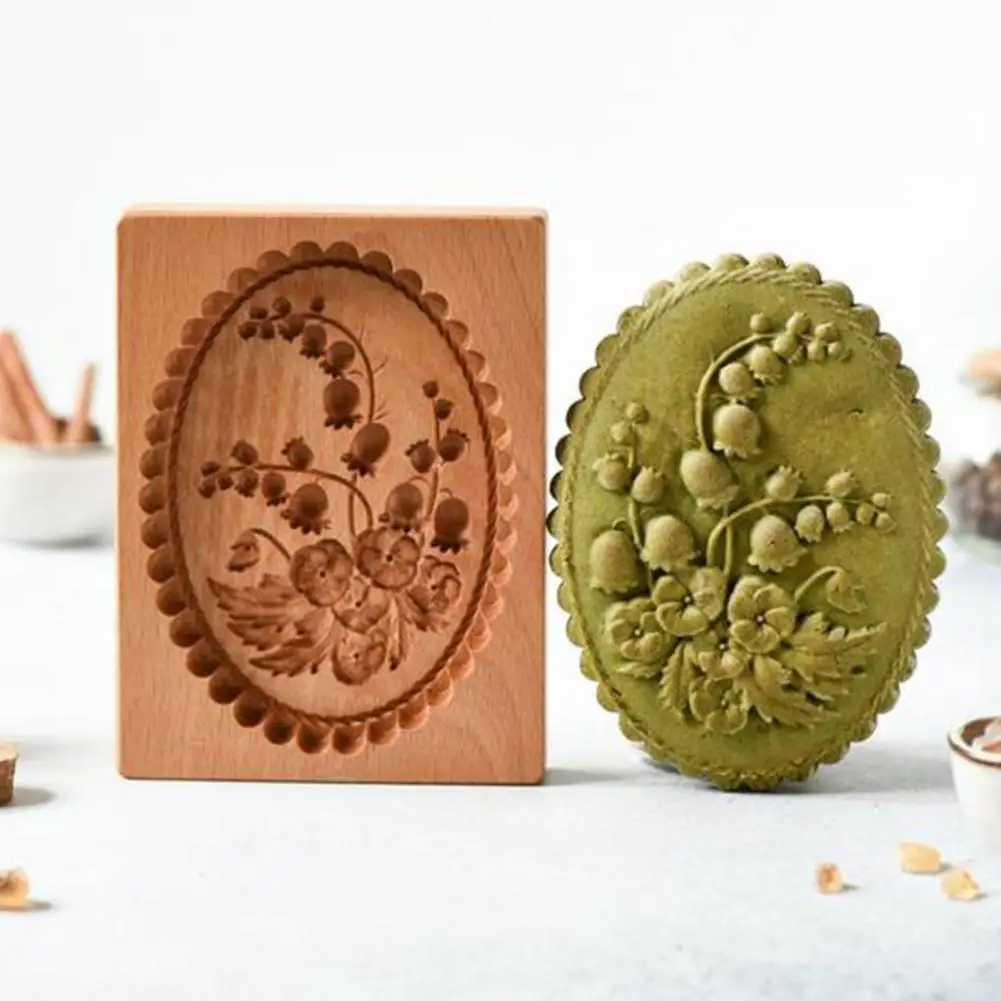 

Unique Wood Cookie Cutter Easy to Demold Food Grade Materials Exquisite Bird Shape Cookie Mold Easy to Demold for Cooking