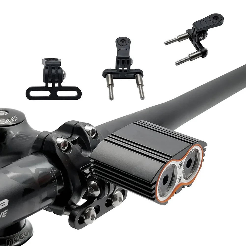 

Ultralight Bicycle Headlight Holder MTB Road Bike Front LED Lamp Bracket Rotatable Cycling Front Light Stand Clip Accessories