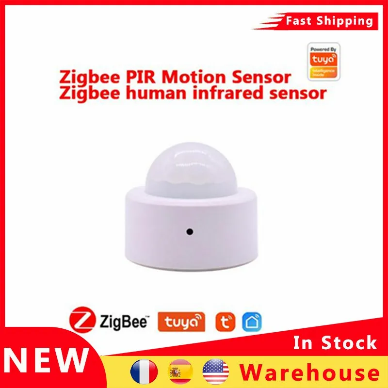 

Смарт-датчик движения Tuya Zigbee Gateway со встроенным аккумулятором и пассивным инфракрасным датчиком движения