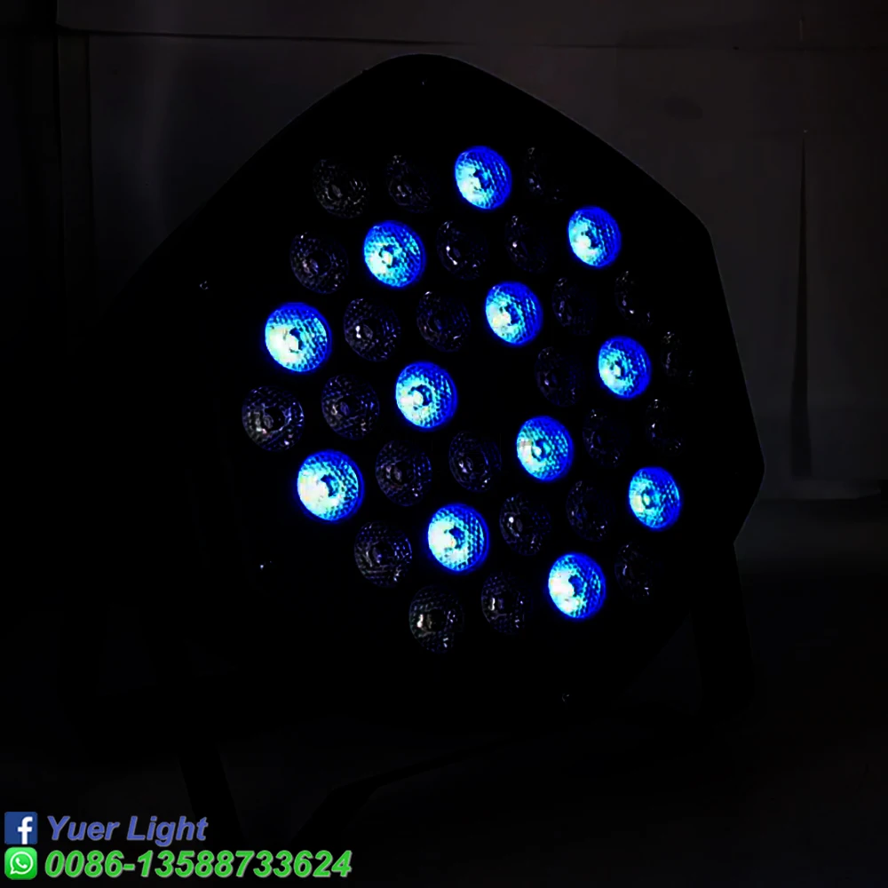 

36x3W LED Par Lights DJ LED RGBW Par Lights RGB Wash Disco Light DMX512 Controller Beam Light Party KTV Stage Effect Lighting